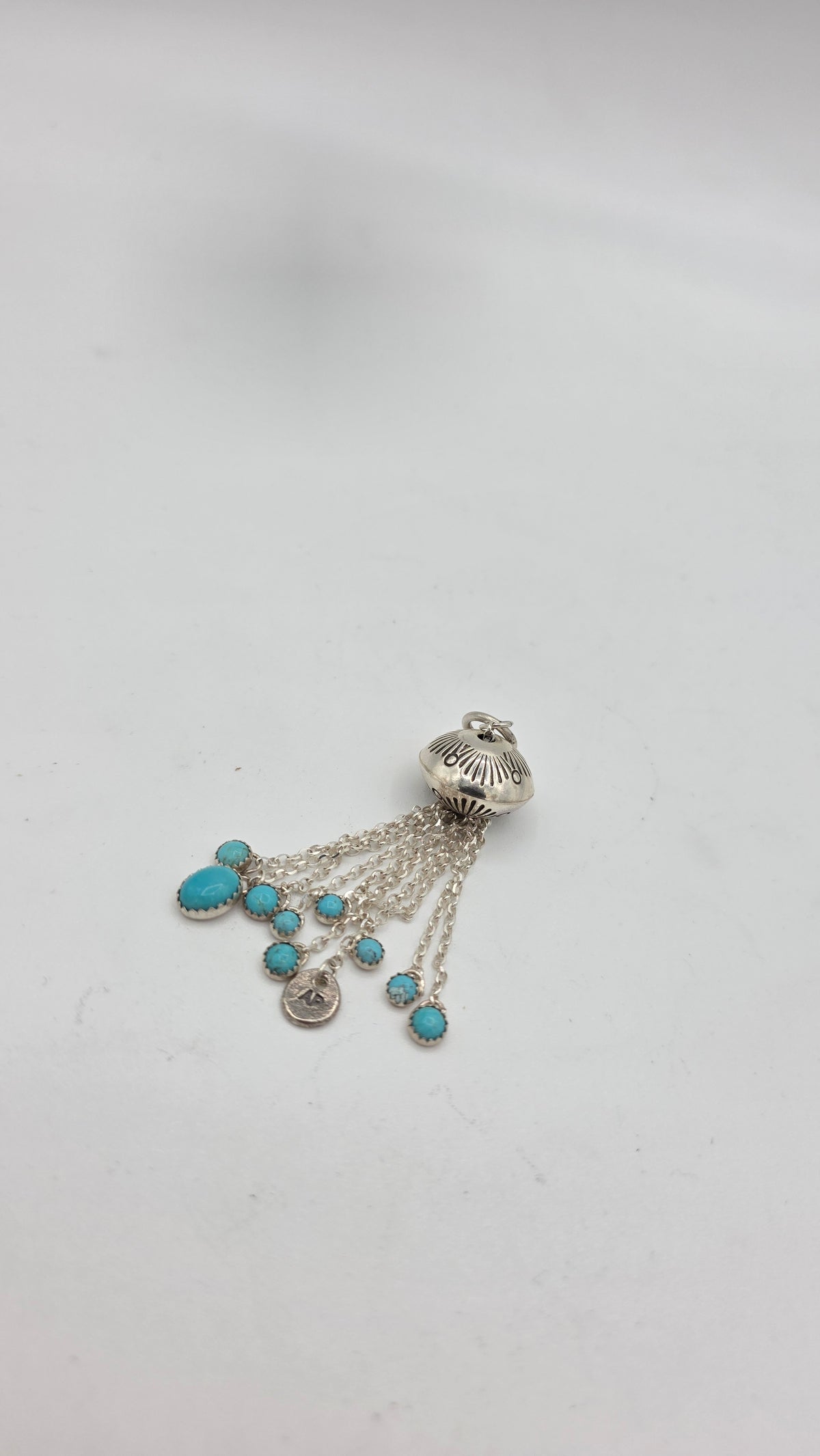 Turquoise Jelly Pendant