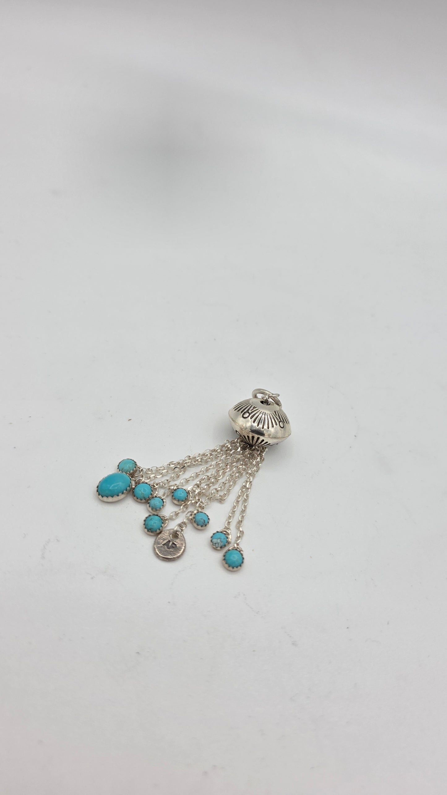 Turquoise Jelly Pendant