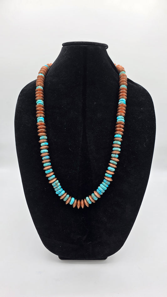 Arizona Pearl® Copper & Turquoise Necklace