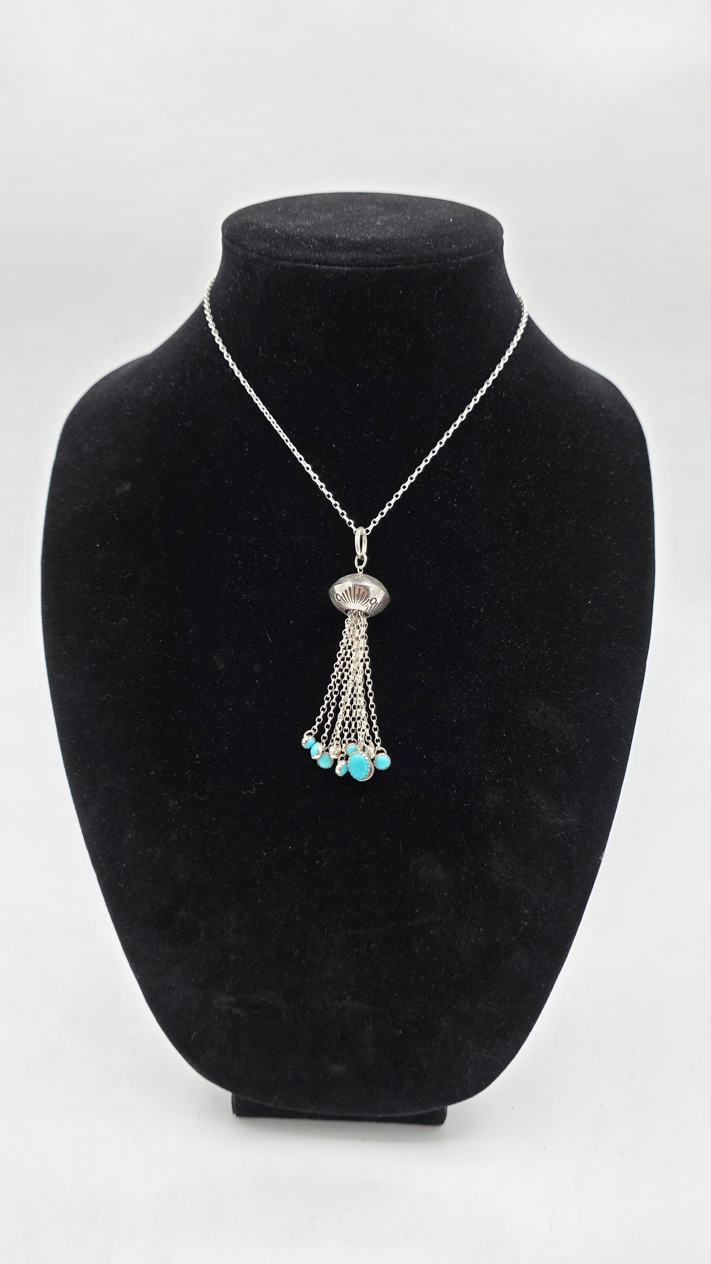 Turquoise Jelly Pendant