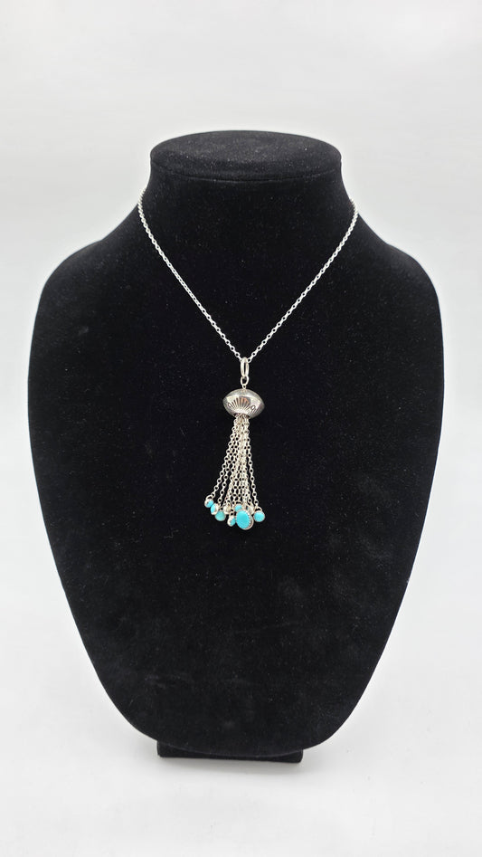 Turquoise Jelly Pendant